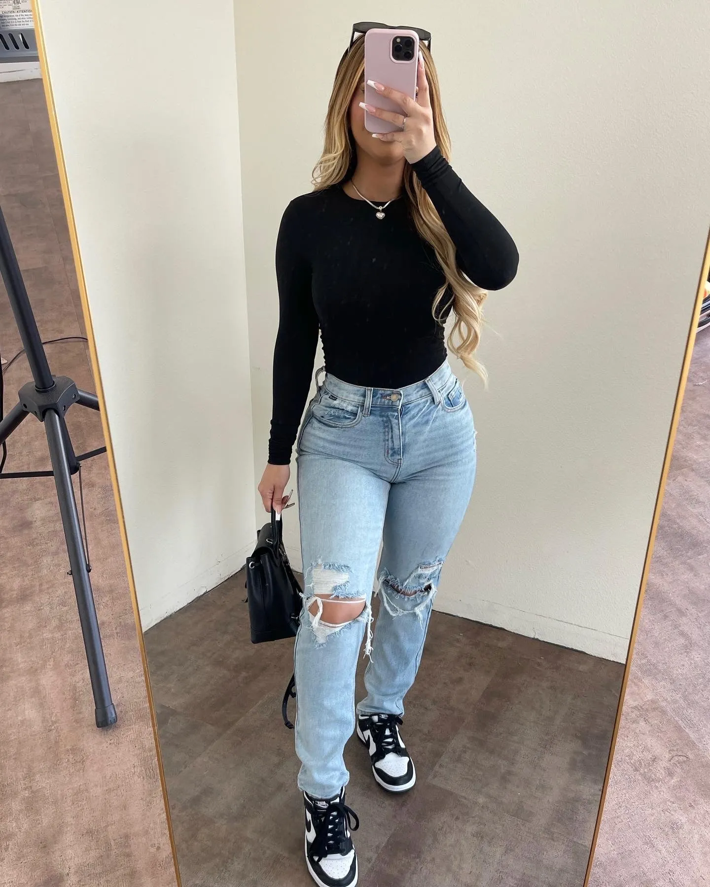 Steph Longsleeve Top(Black) sold by OOTDFash product image thumbnail 2