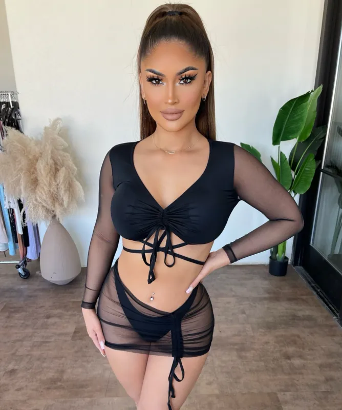 Vanessa Bikini Set(Black) sold by OOTDFash