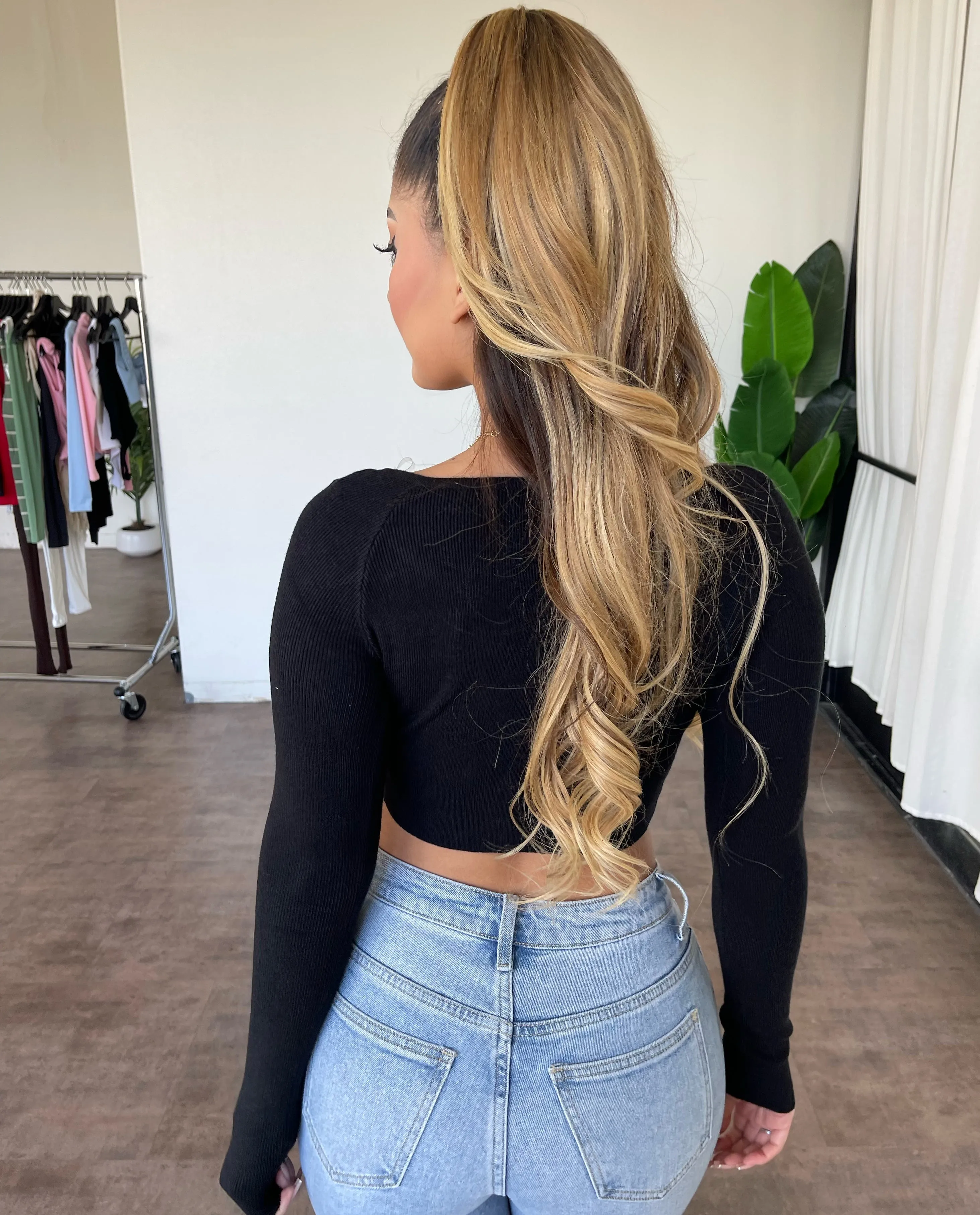 Jeraldine Knit Top(Black) sold by OOTDFash product image thumbnail 2