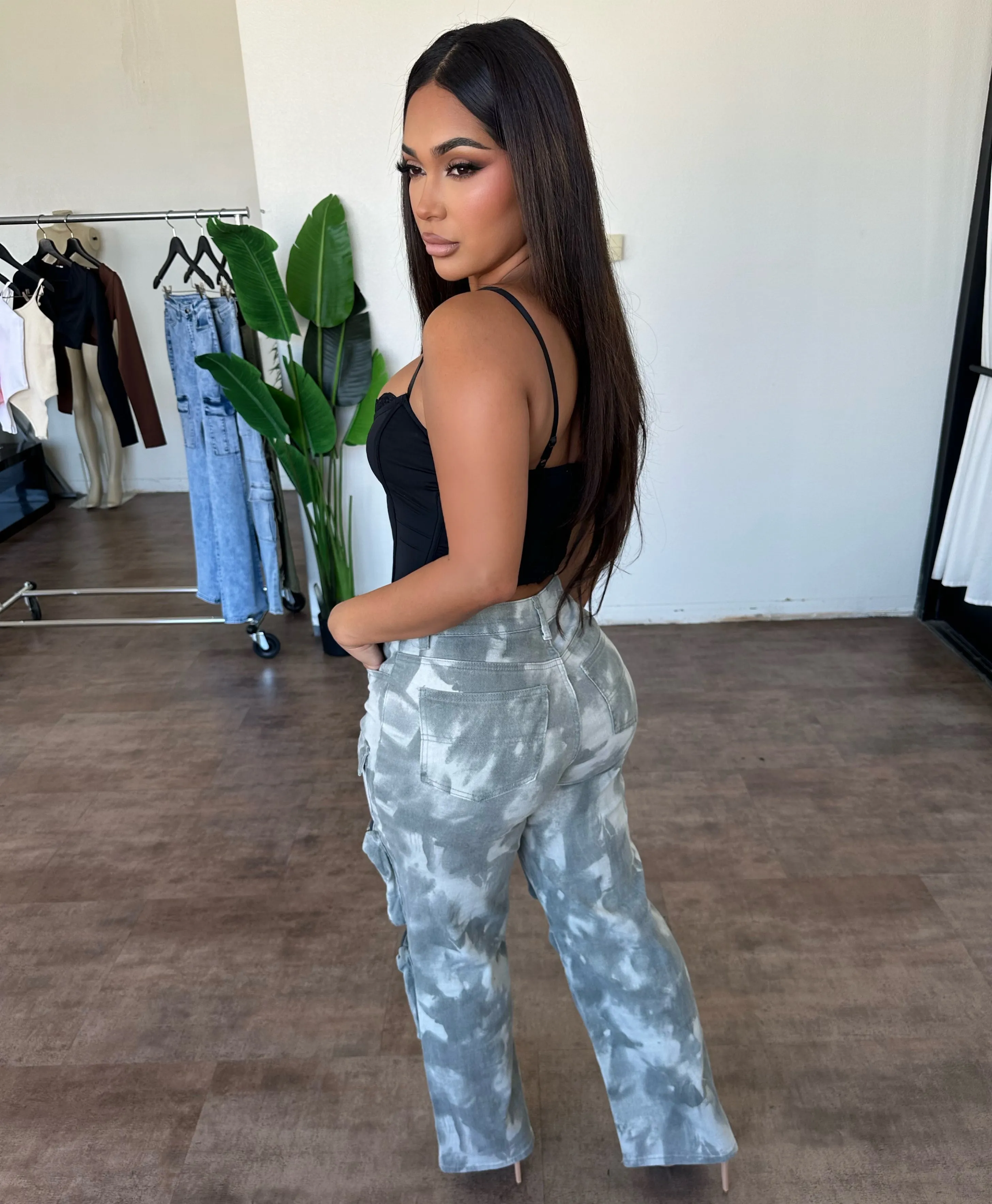 Jerry Cargo Pants(Grey) sold by OOTDFash product image thumbnail 2