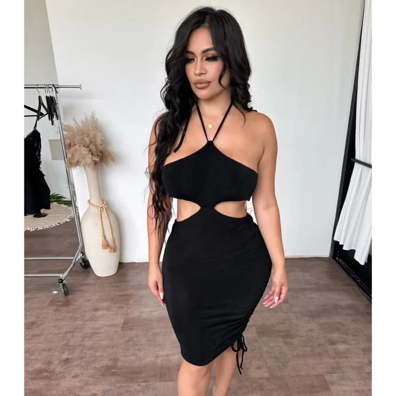 Katherine dress (black) sold by OOTDFash
