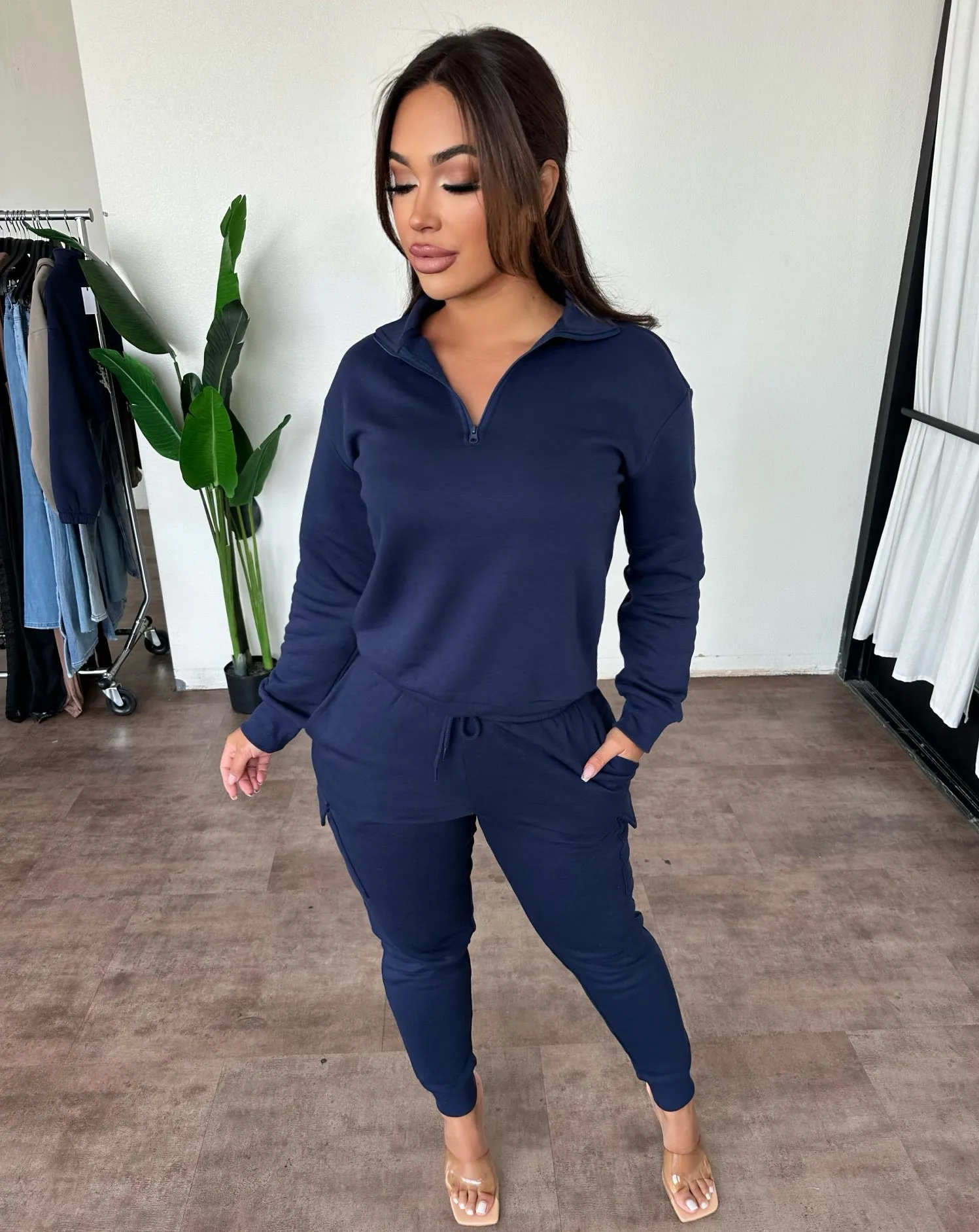 Wendy Joggers (Navy) sold by OOTDFash