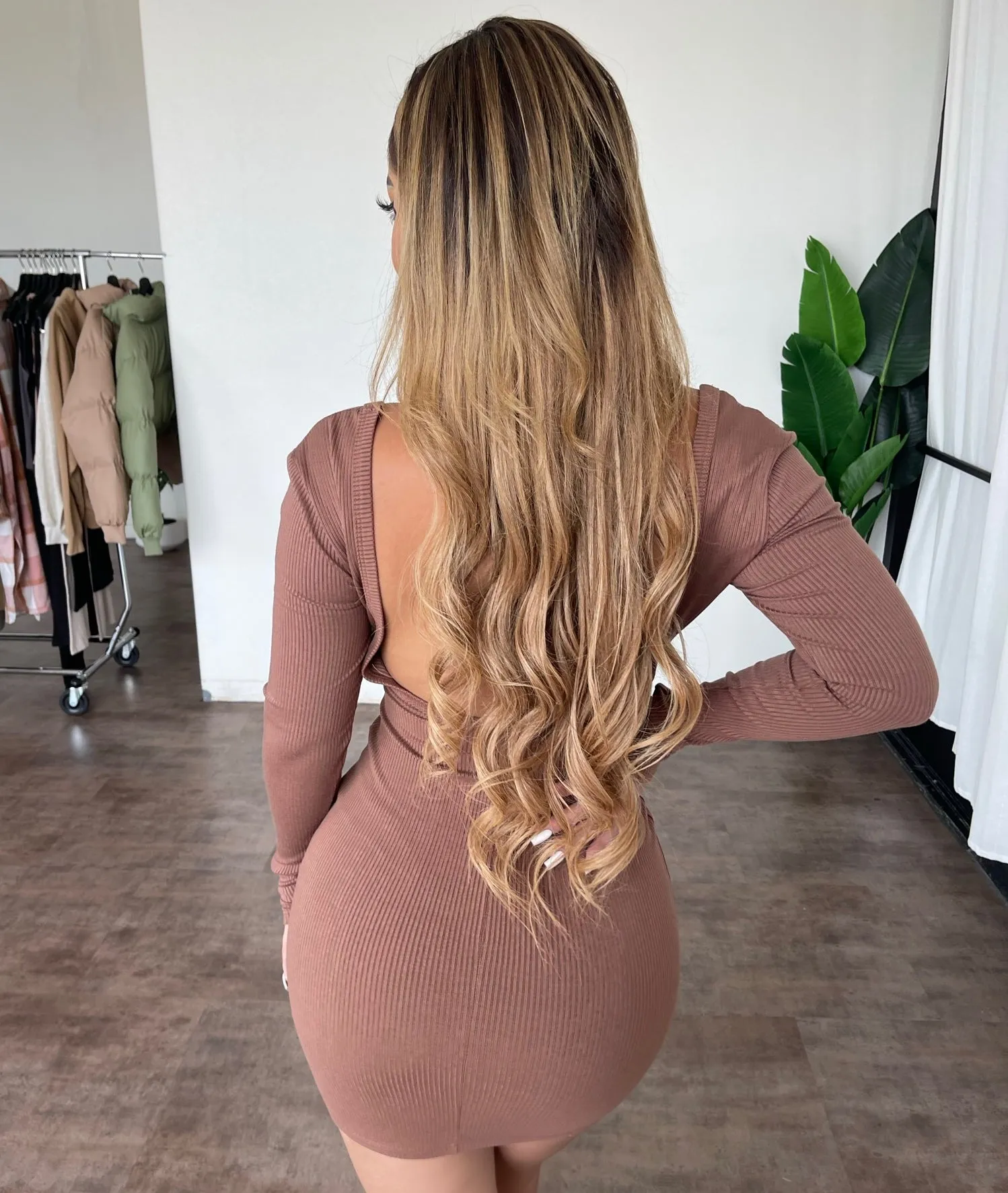 Yazmine Dress(Taupe) sold by OOTDFash product image thumbnail 2