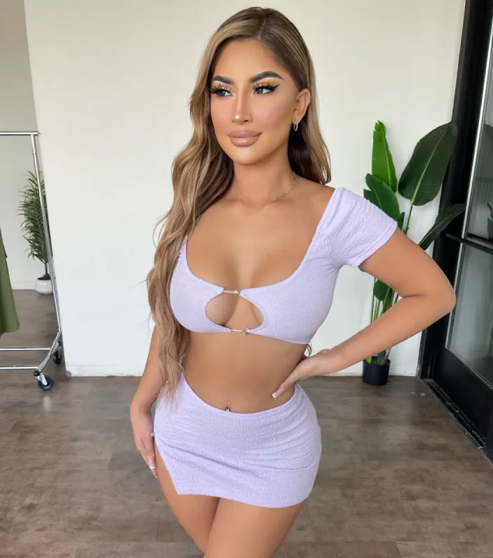 Sammie 2 Piece Set(Lavender) sold by OOTDFash