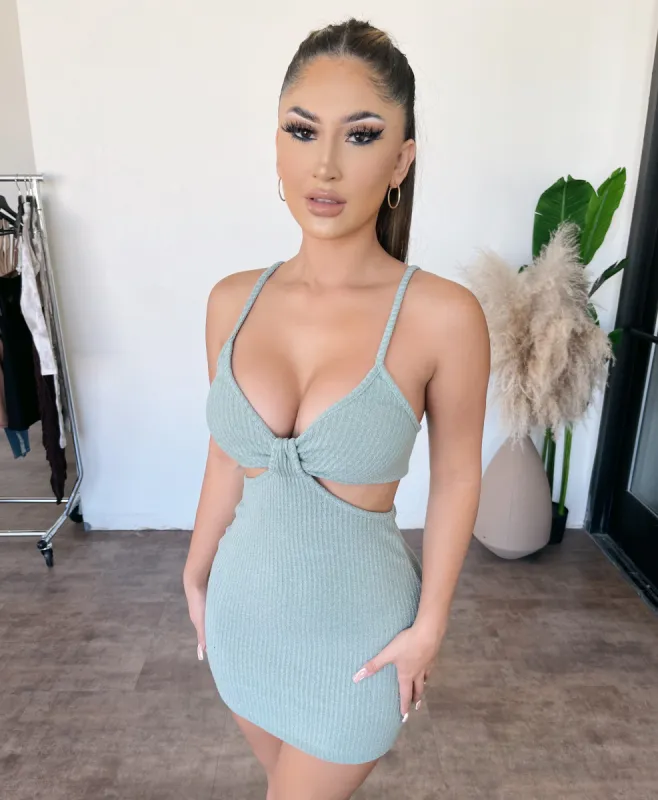 Jammie Cami Dress(Sage) sold by OOTDFash