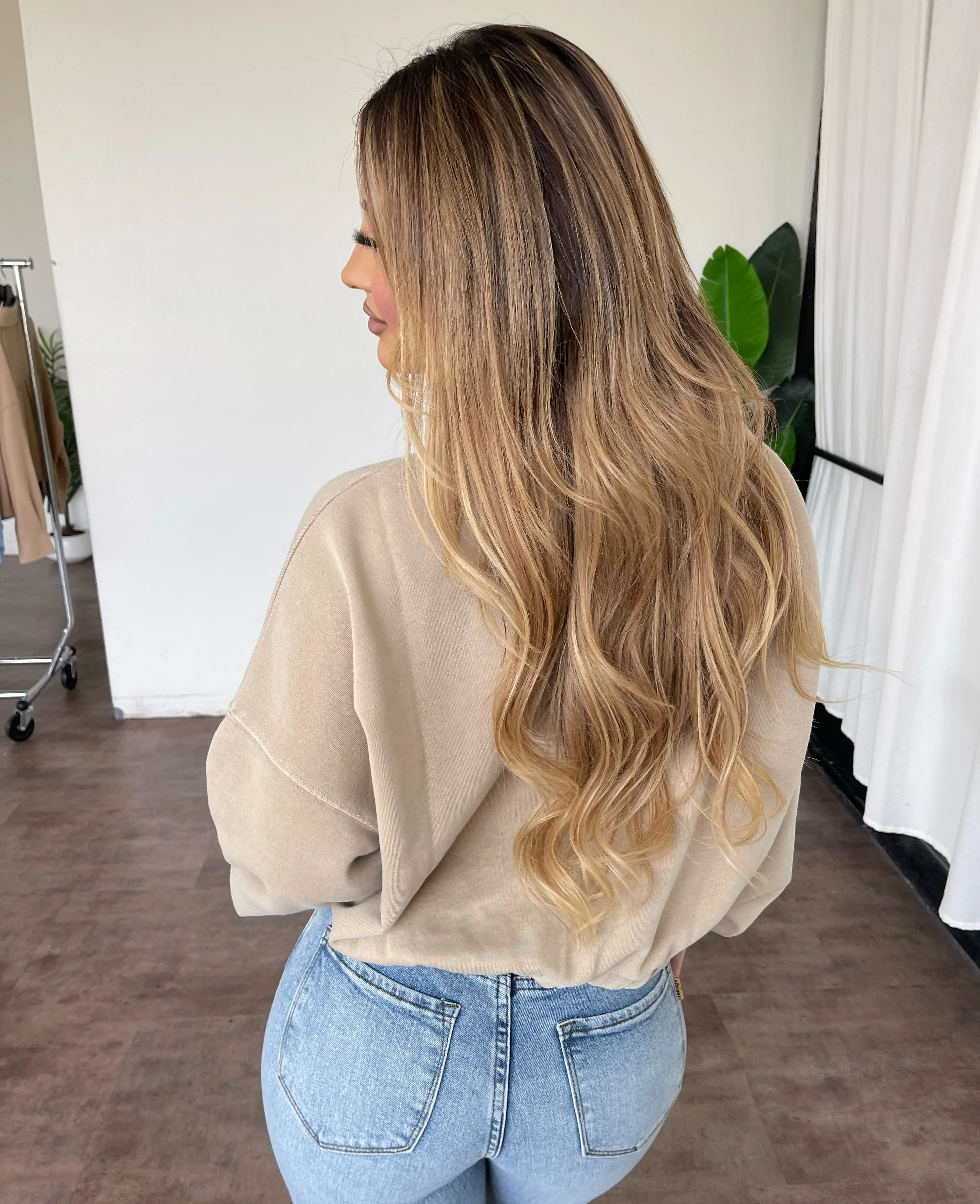 Nicole Crewneck(Taupe) sold by OOTDFash product image thumbnail 2