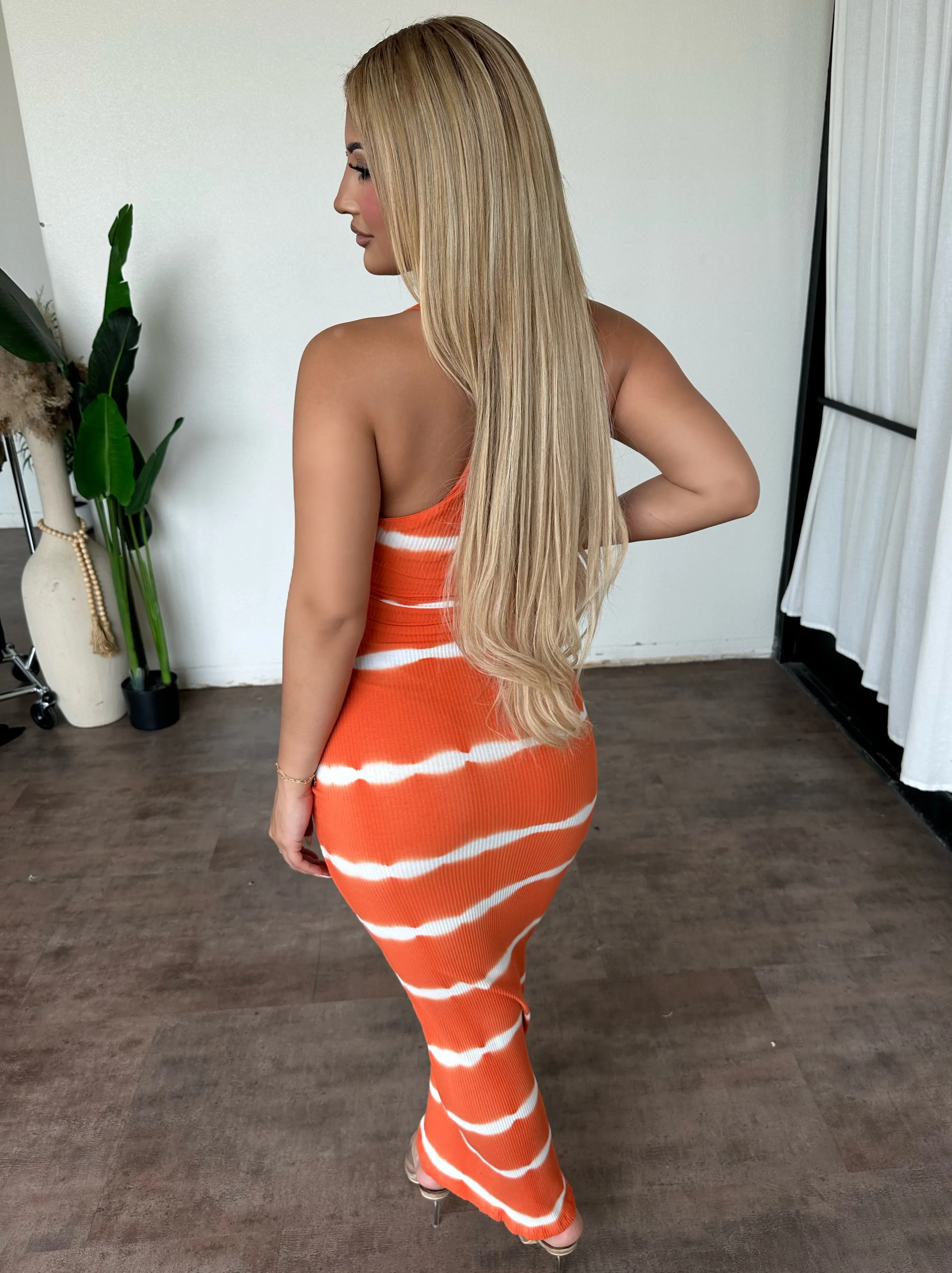 Addie Dress (Orange) sold by OOTDFash product image thumbnail 2