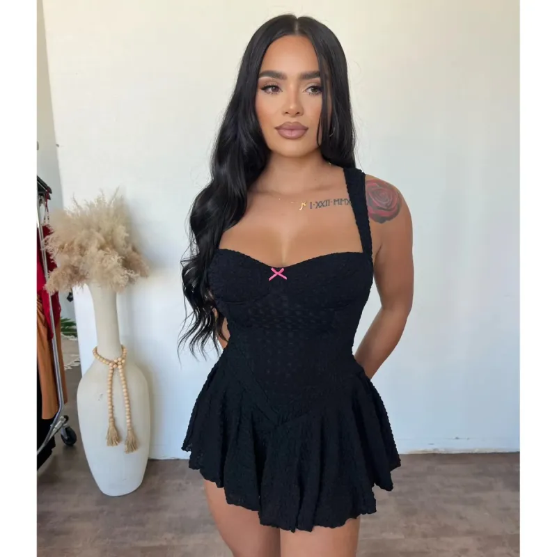 Nena romper (Black) sold by OOTDFash