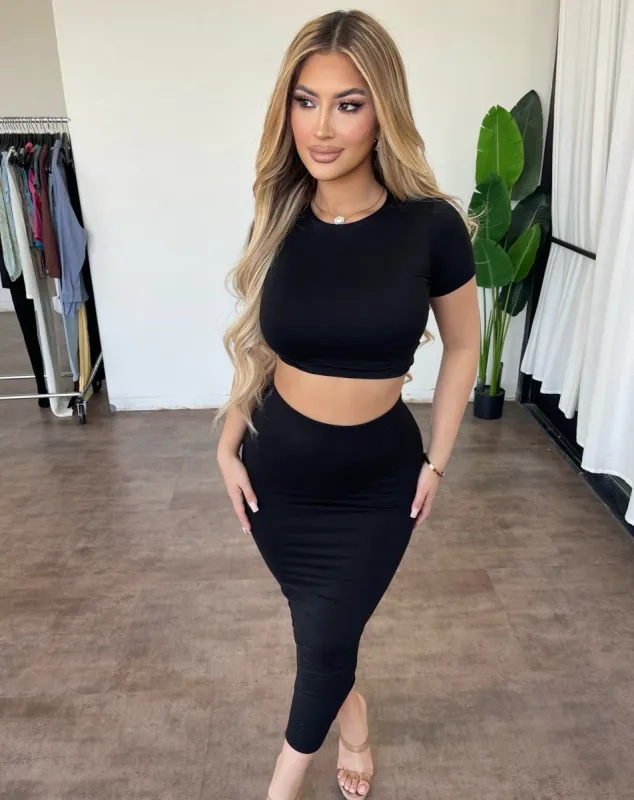 Lindsey 2 Piece Set(Black) sold by OOTDFash
