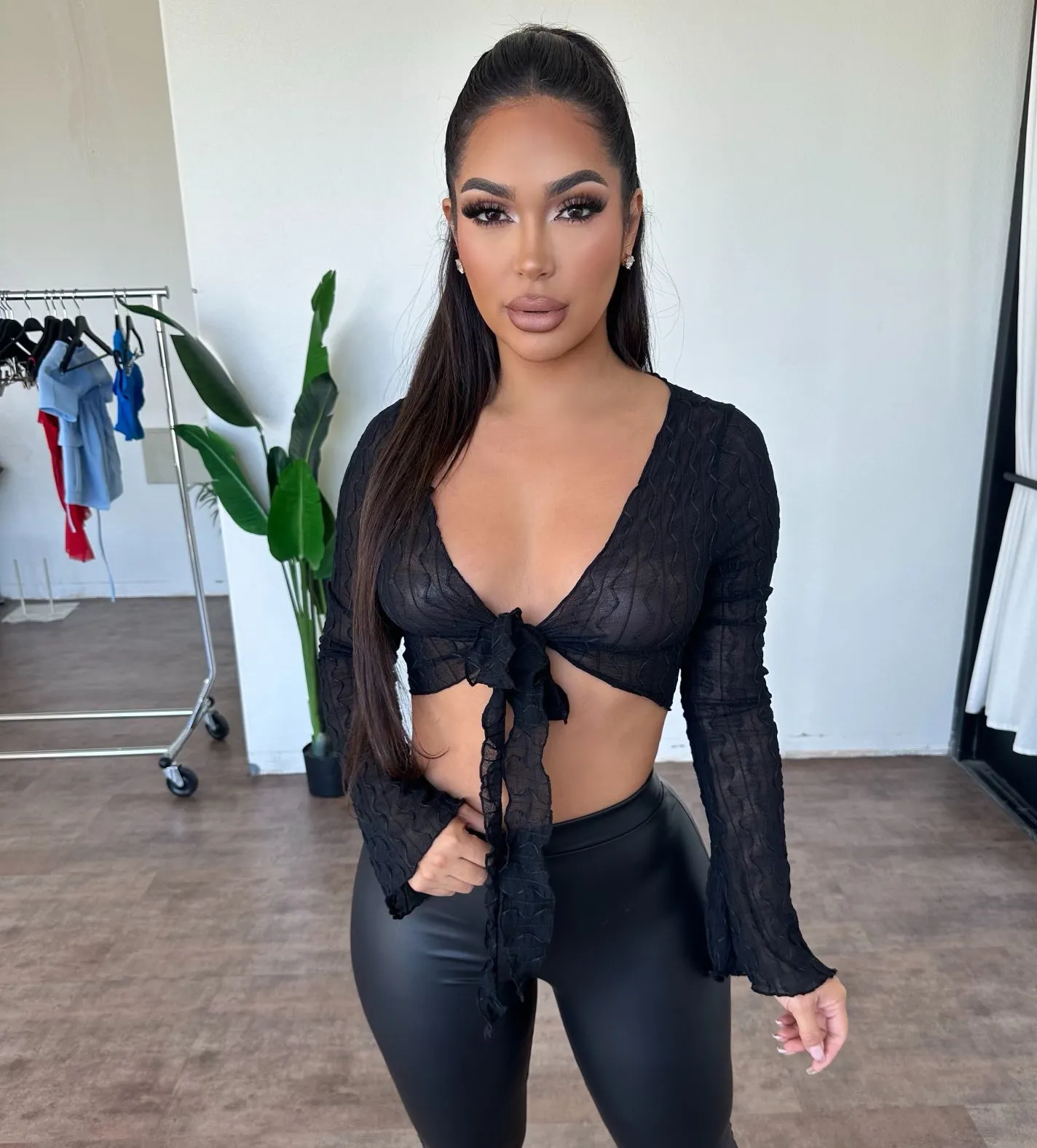 Daniella Top (Black) sold by OOTDFash