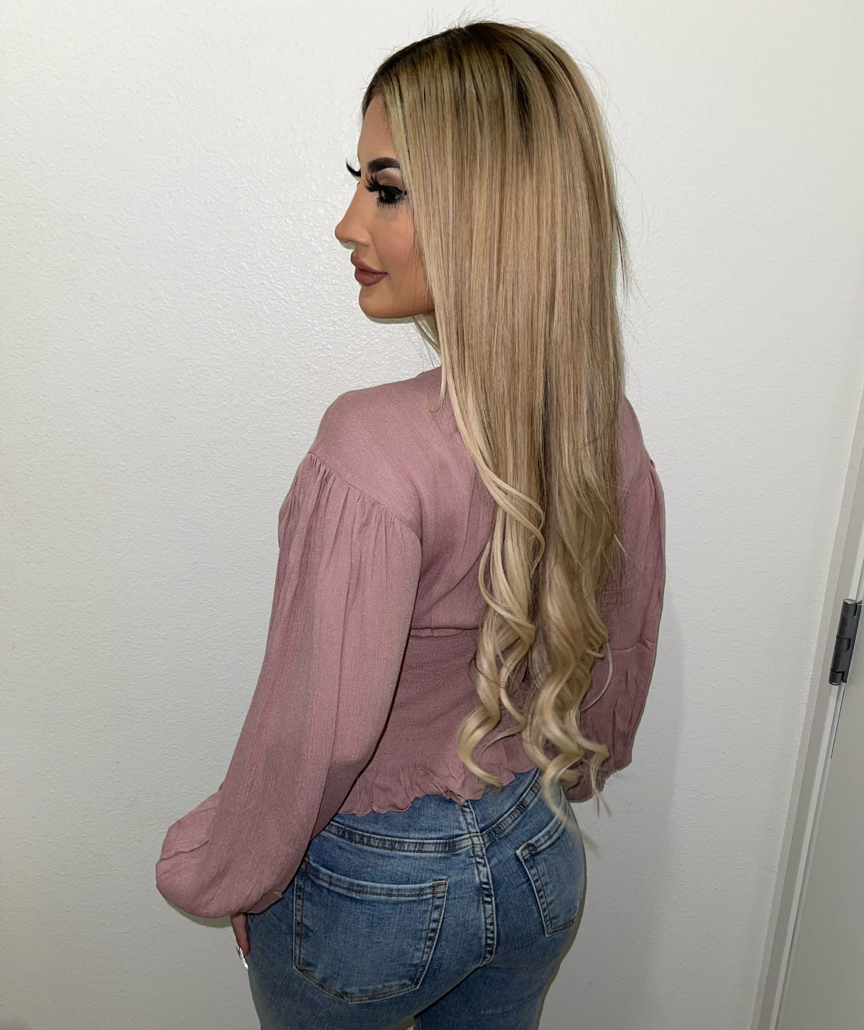 Ellie Long Sleeve Top(Silver Rose)FINAL SALE sold by OOTDFash product image thumbnail 2