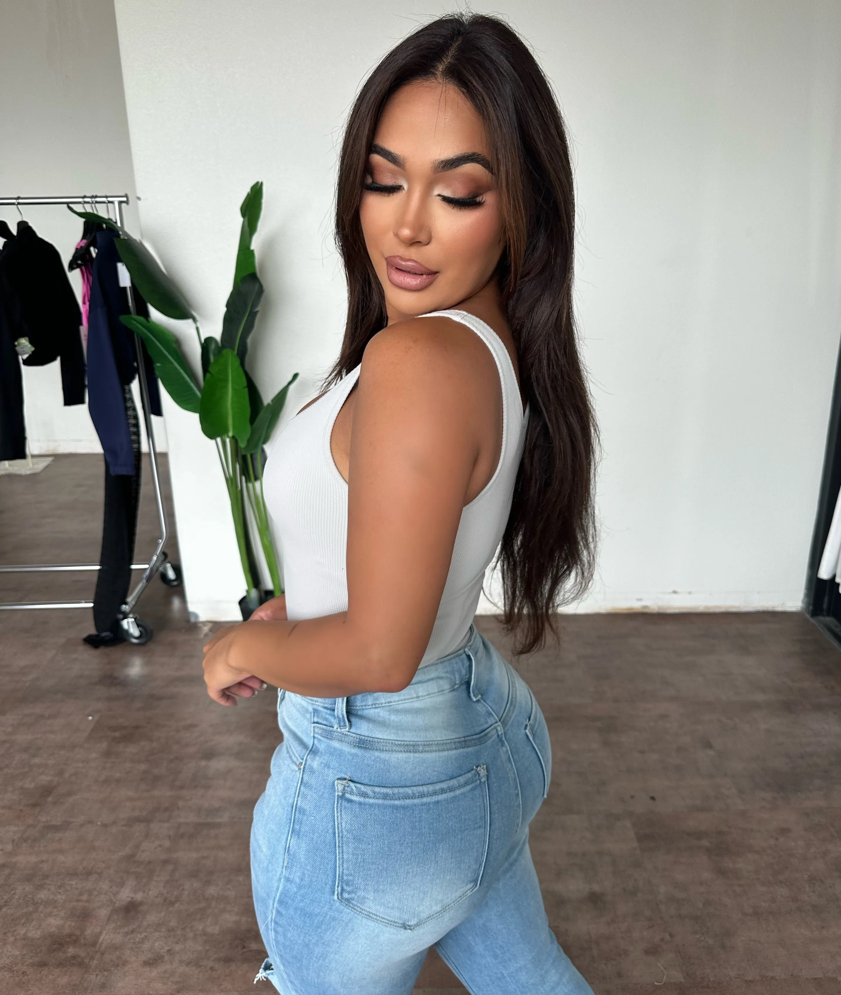 Cassy Classic Top (Pale Grey) sold by OOTDFash product image thumbnail 2