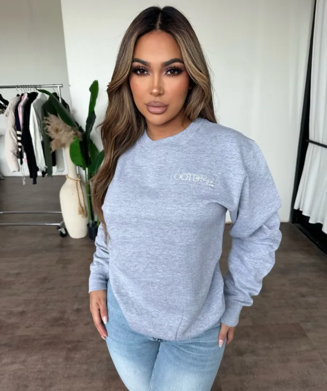 OOTD FASH Crewneck(Heather Grey) sold by OOTDFash