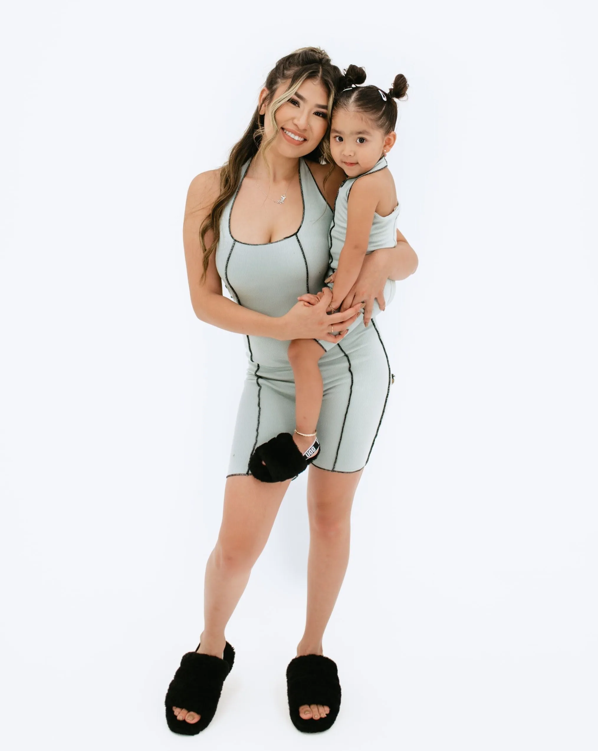 My Mini Me Romper (Sage/Black)(Mommy) sold by OOTDFash product image thumbnail 3