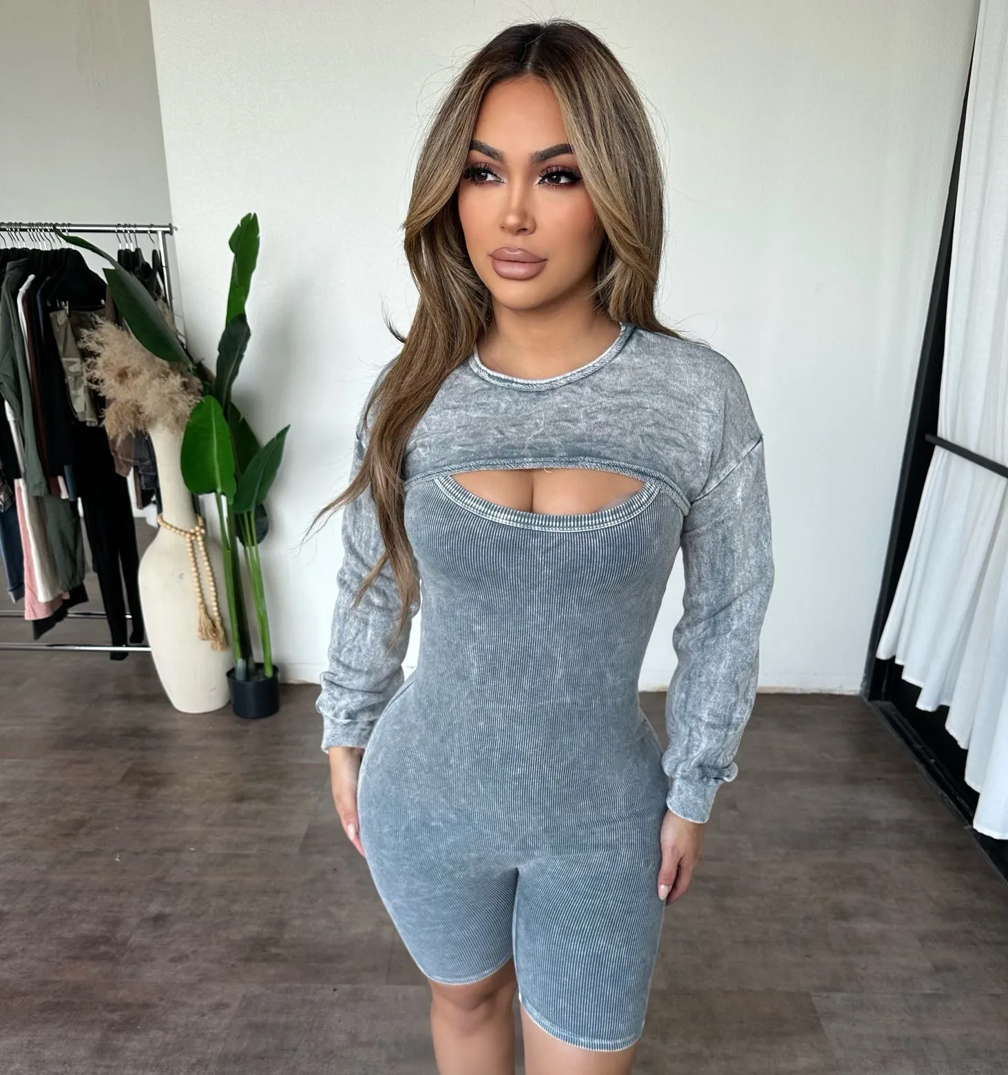 Clover Set (Blue Grey) sold by OOTDFash