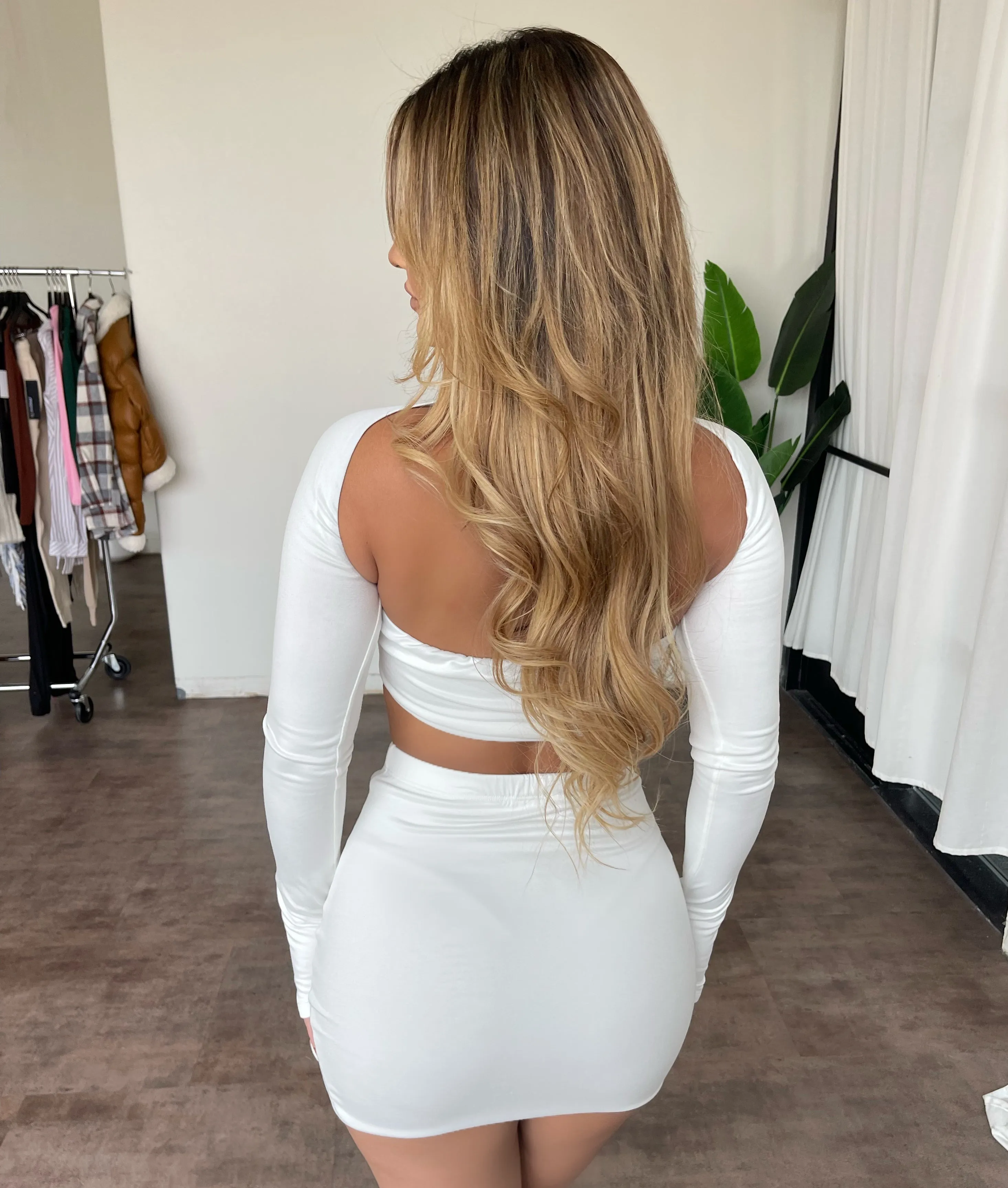 Senia 2 Piece Set(White) sold by OOTDFash product image thumbnail 3