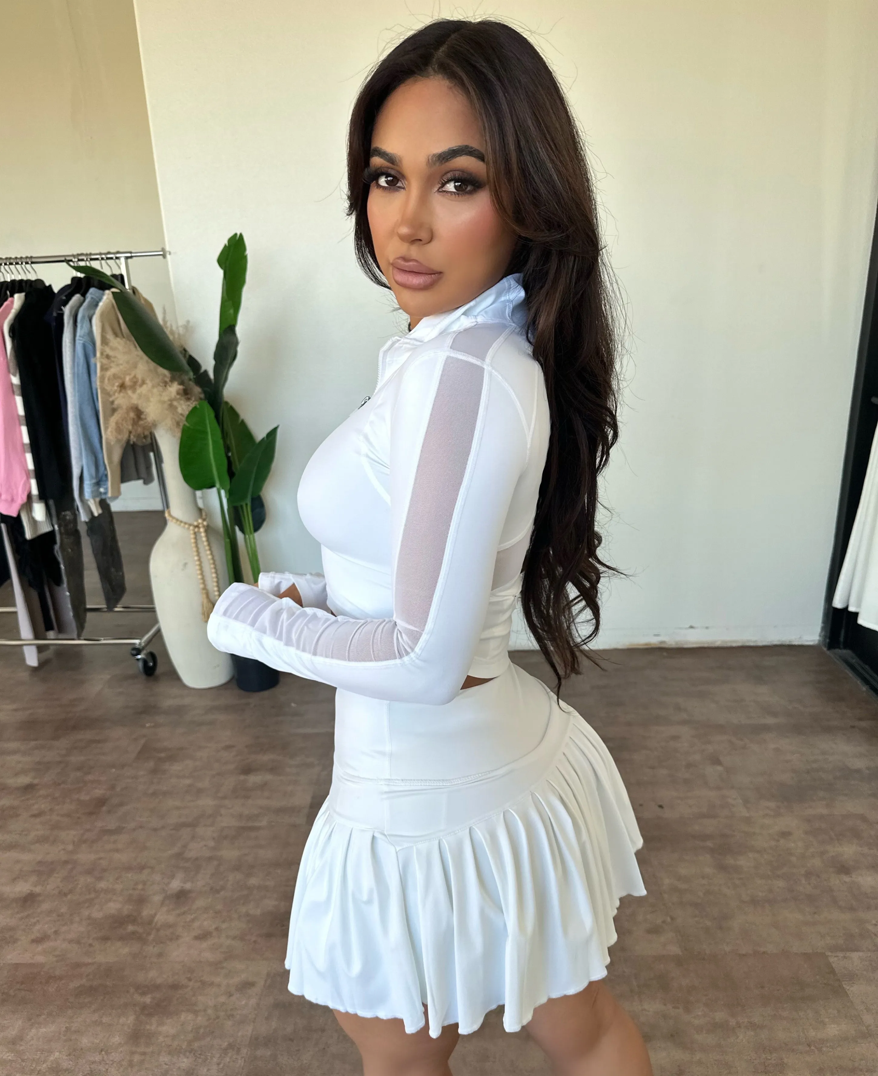 Frankie Sports Jacket (White) sold by OOTDFash product image thumbnail 2