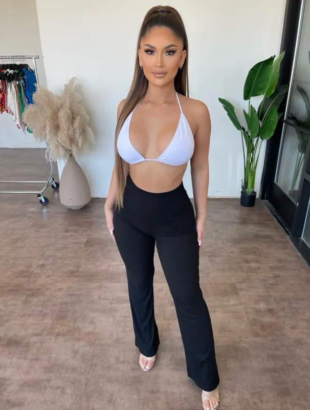 Rina Flare Pants(Black) sold by OOTDFash