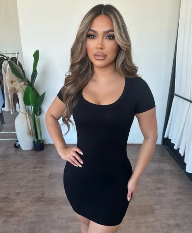 Jianna Dress (Black) sold by OOTDFash