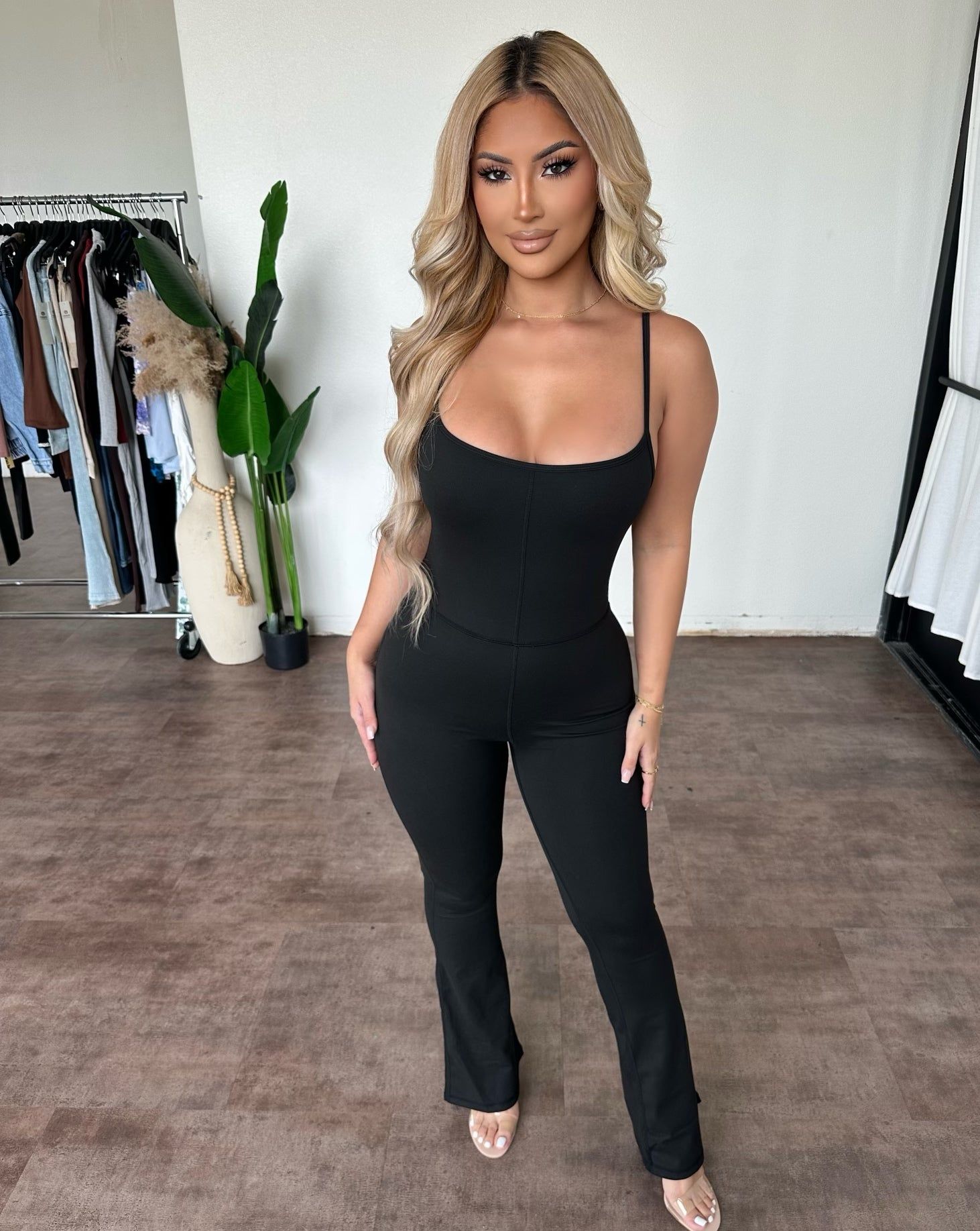 Pilate Jumpsuit (Black) sold by OOTDFash