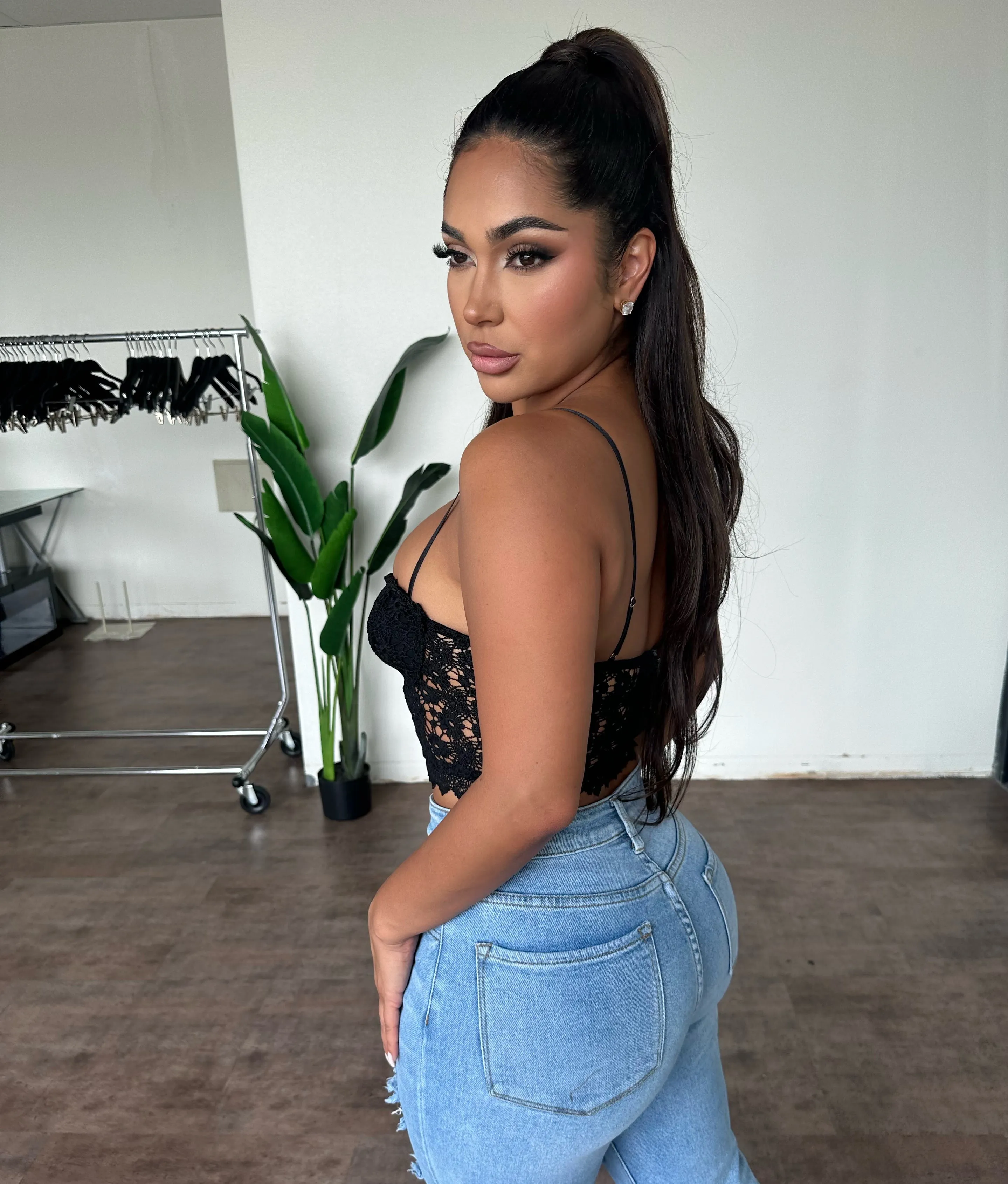 Florish Corset Top (Black) sold by OOTDFash product image thumbnail 2