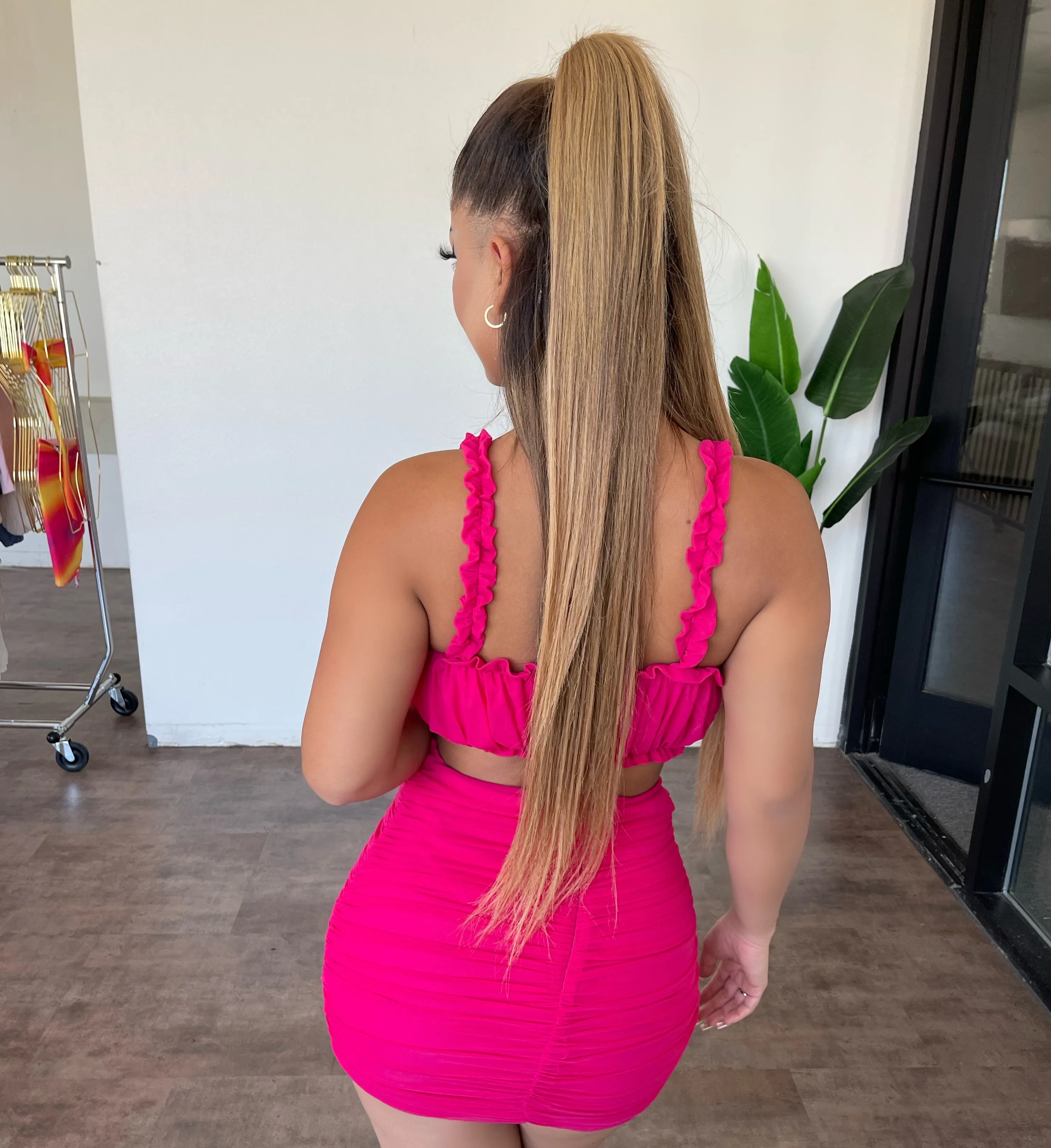 Brienne 2 Piece Set(Fuchsia) sold by OOTDFash product image thumbnail 2