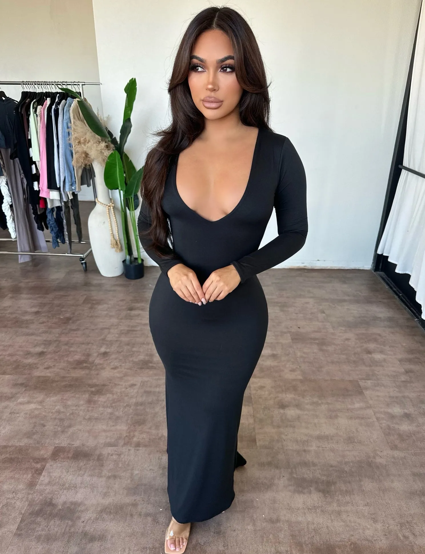Nicole Dress (Black) sold by OOTDFash