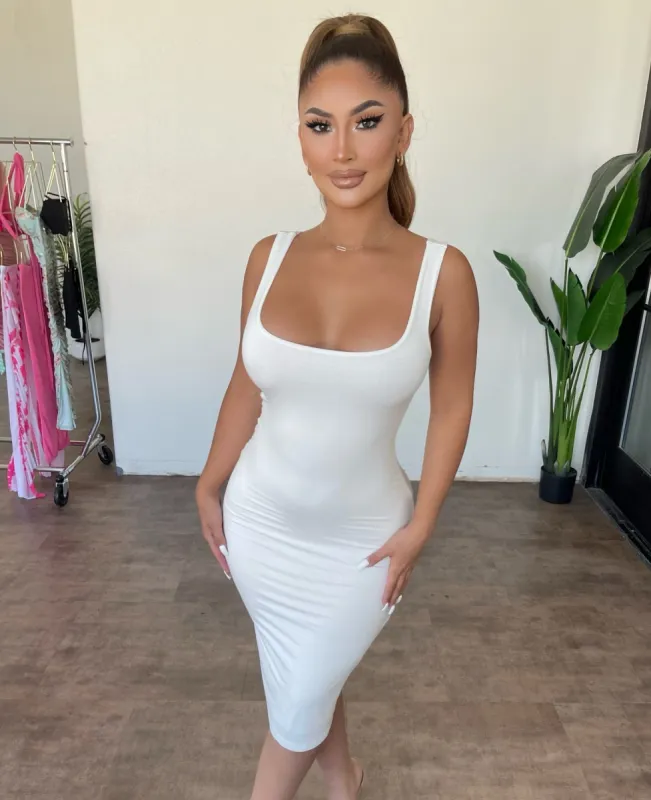 Jackie Dress(Ivory) sold by OOTDFash