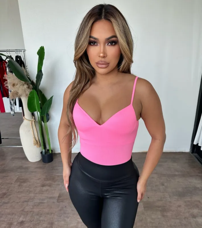 Joelle Top (Neon Pink) sold by OOTDFash