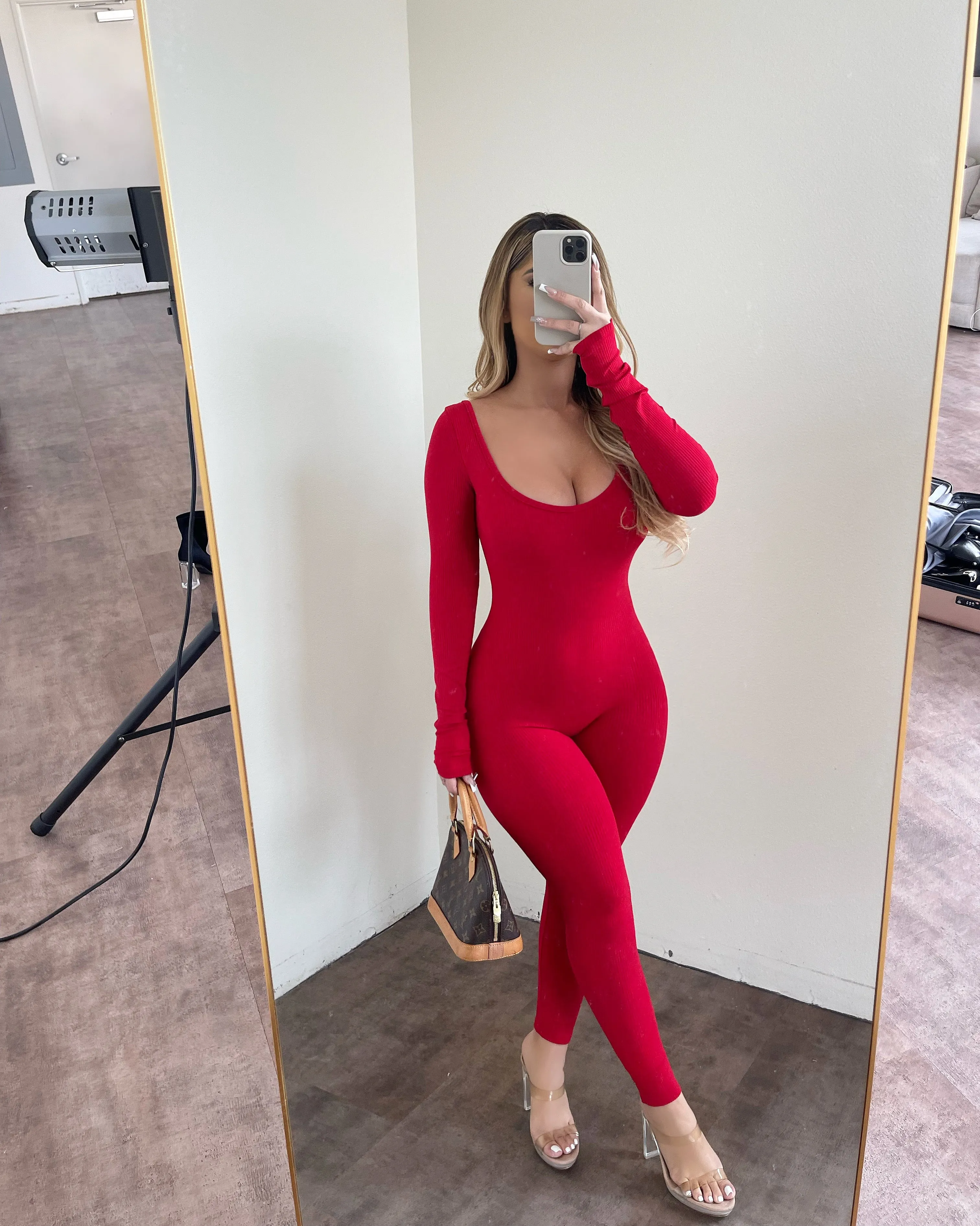 Ember Jumpsuit (Red) sold by OOTDFash product image thumbnail 2