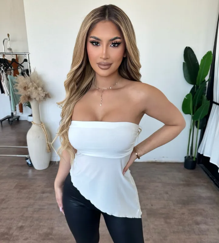 Lyla Top (Off White) sold by OOTDFash