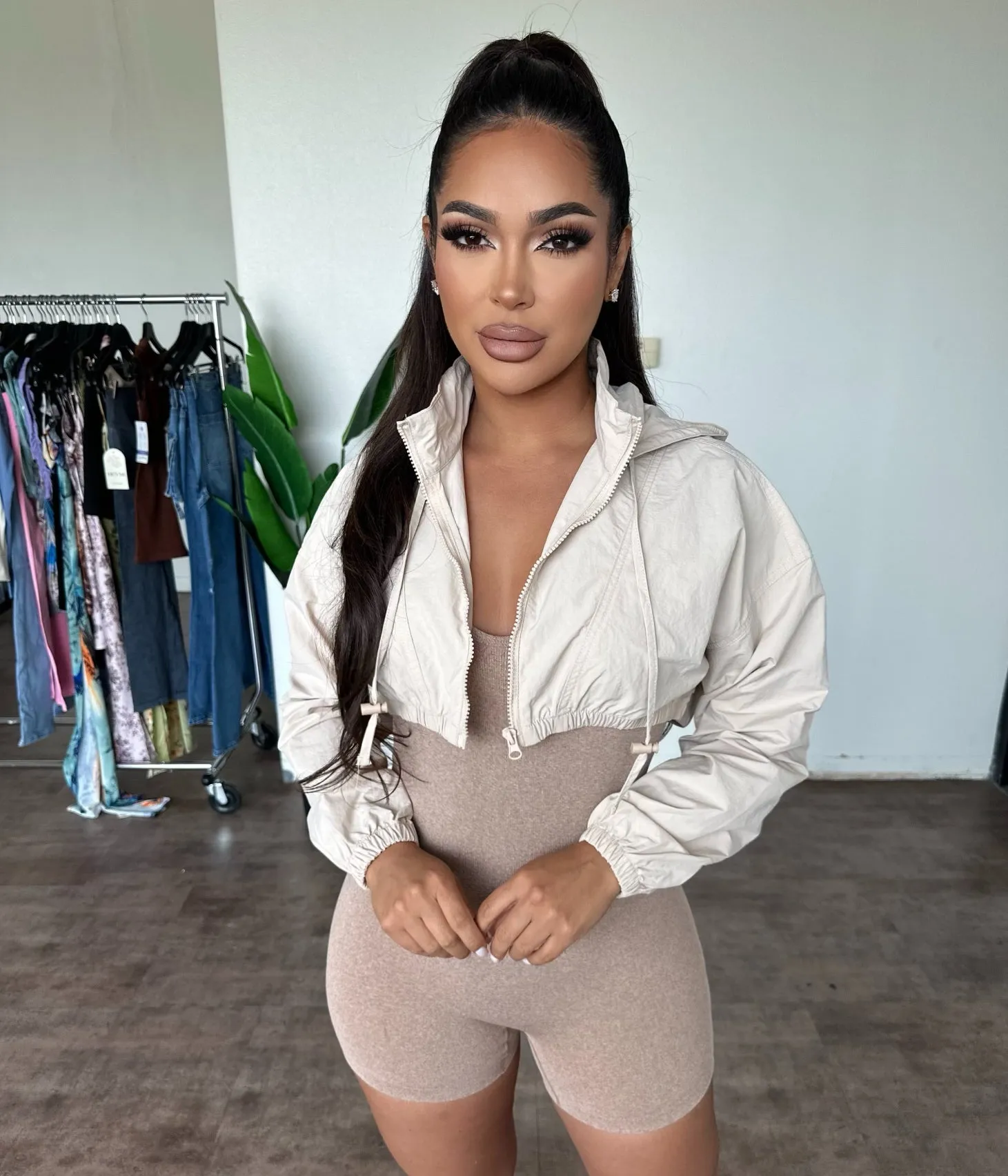 Nena Hoodie (Sand) sold by OOTDFash