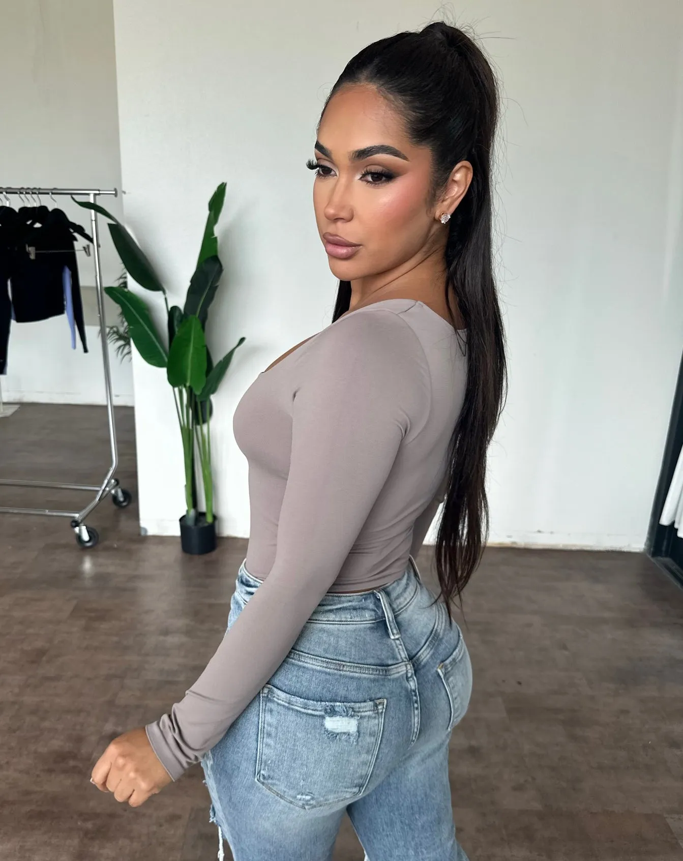 Olivia Top (Ash) sold by OOTDFash product image thumbnail 2