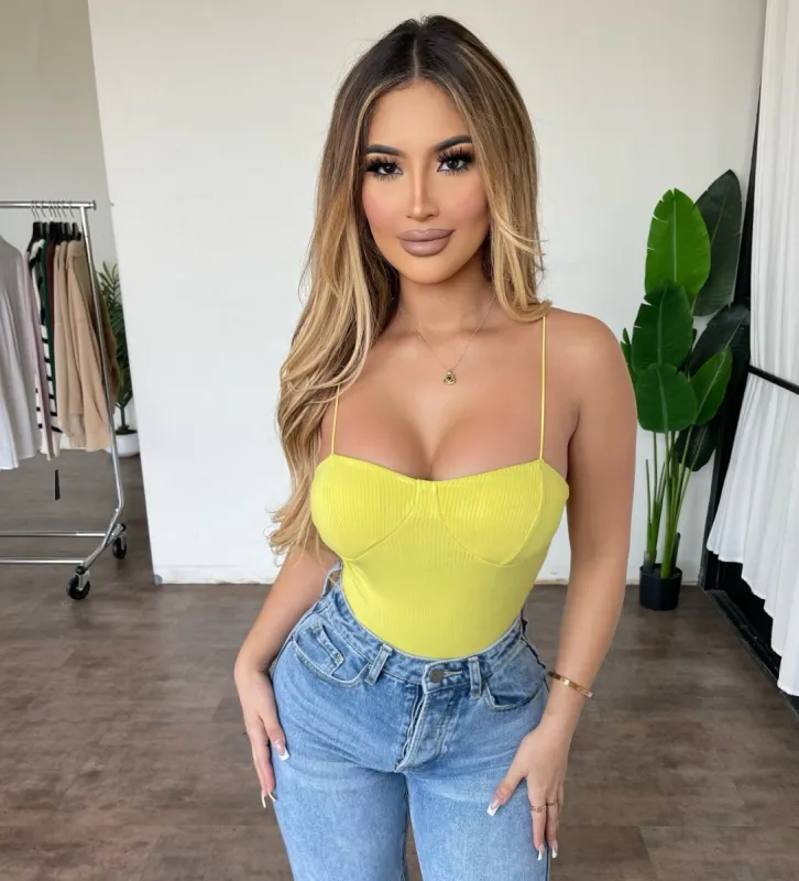 Yara Bodysuit(Lime) sold by OOTDFash