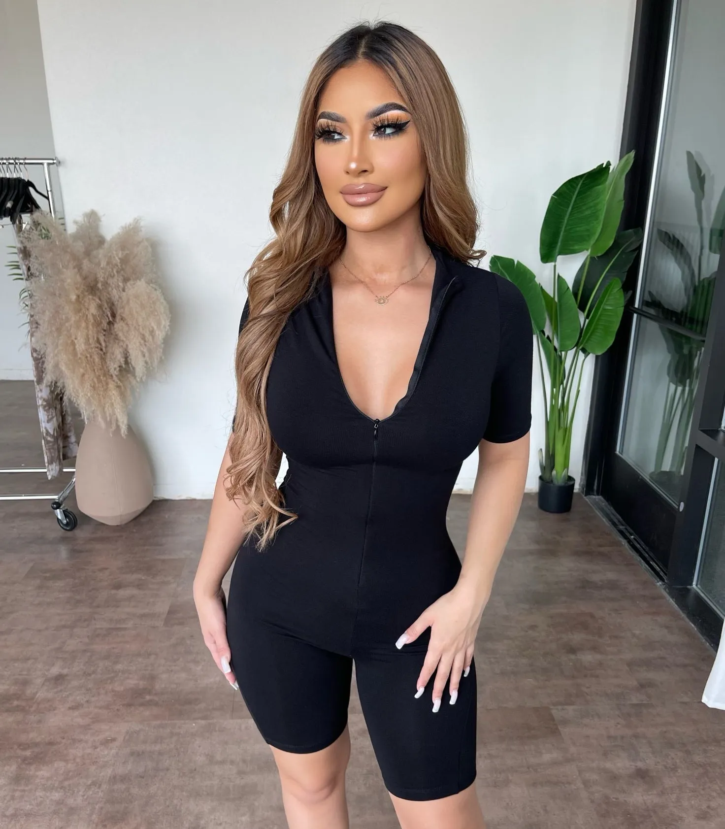 Jenny Reversible Jumpsuit(Black) sold by OOTDFash