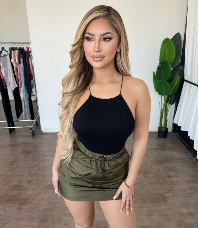 Julitza Mini Skirt(Khaki) sold by OOTDFash