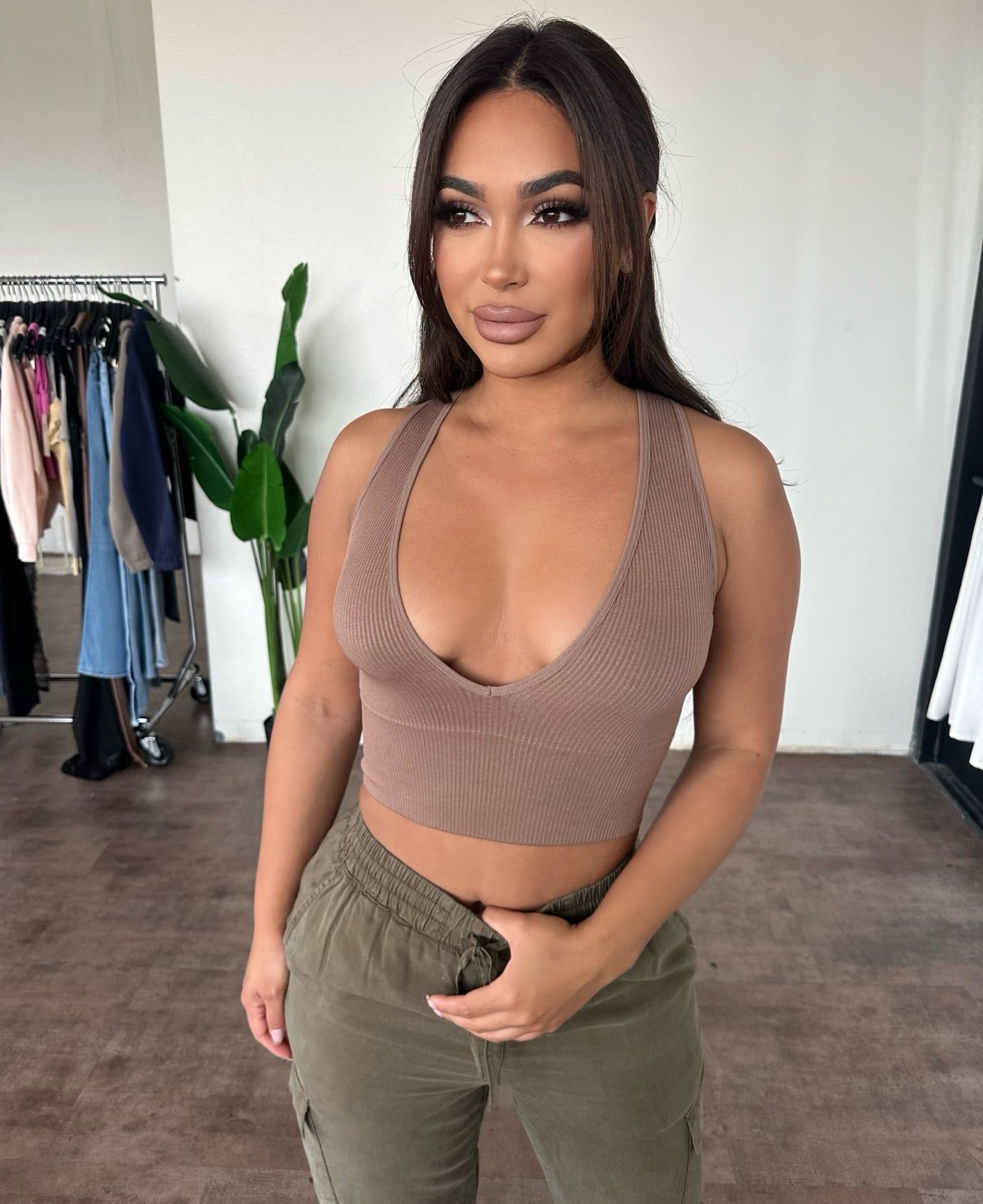 Caitlyn Top (Brownie) sold by OOTDFash