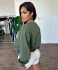 New York Crewneck (Olive) sold by OOTDFash