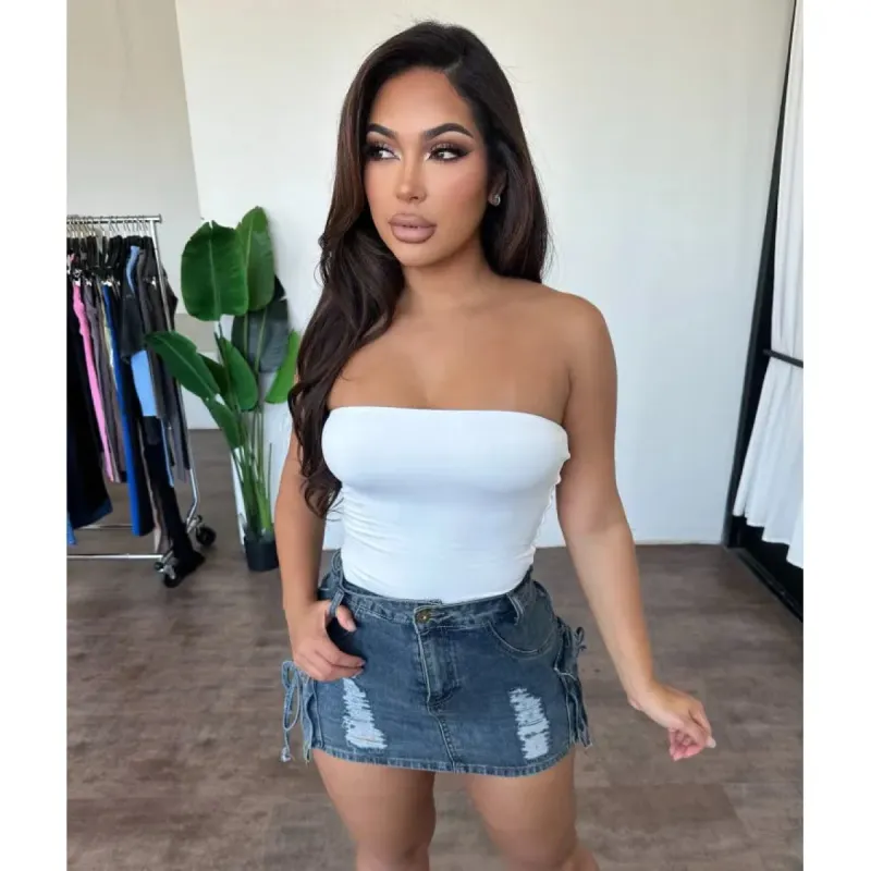 Iris Top (White) sold by OOTDFash