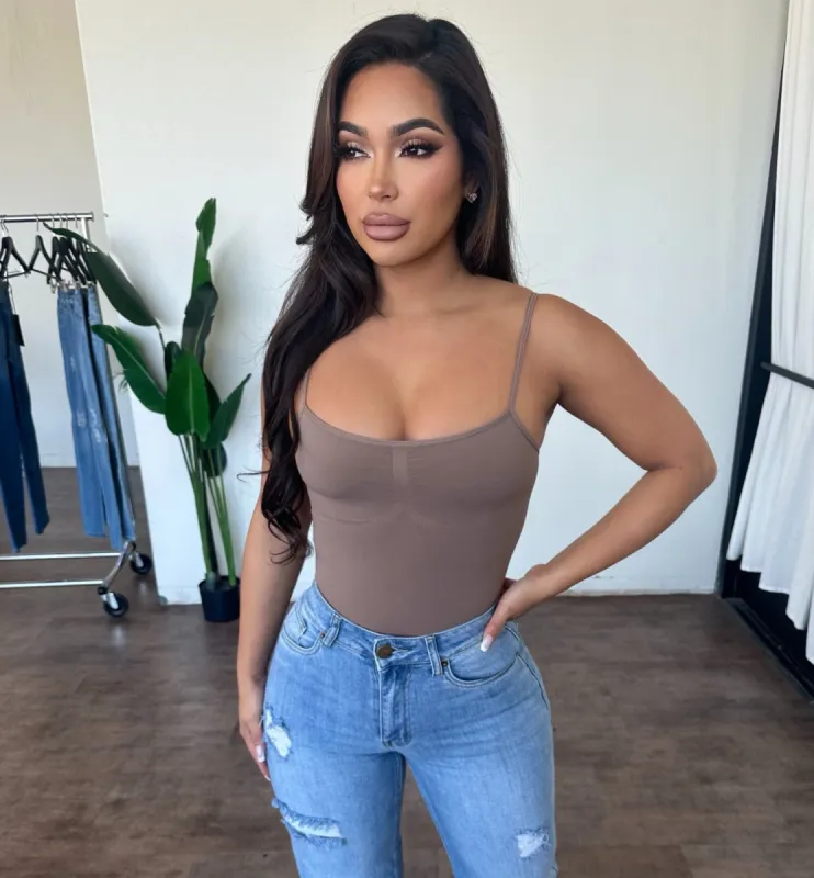 Michelle Bodysuit (Brownie) sold by OOTDFash