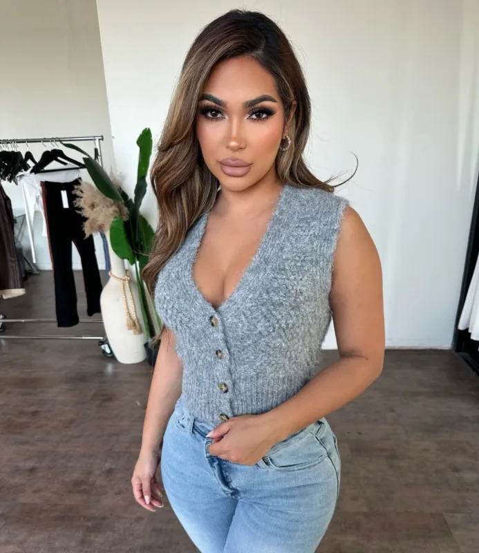 Emma Top (Grey) sold by OOTDFash