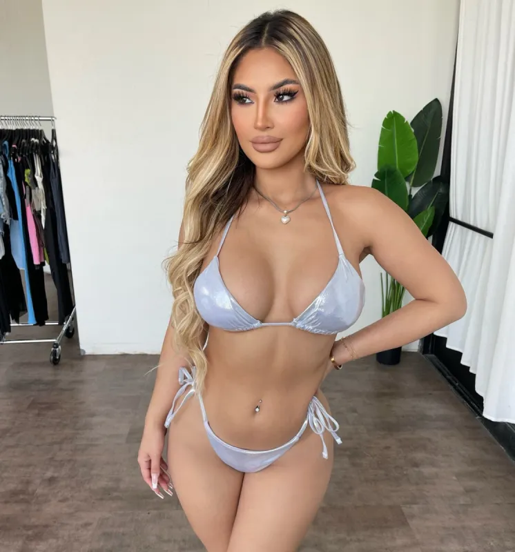 Alicia Bikini Set(Silver) sold by OOTDFash