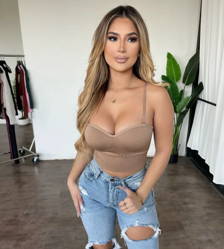 Bris Tube Cropped Top(Coco) sold by OOTDFash