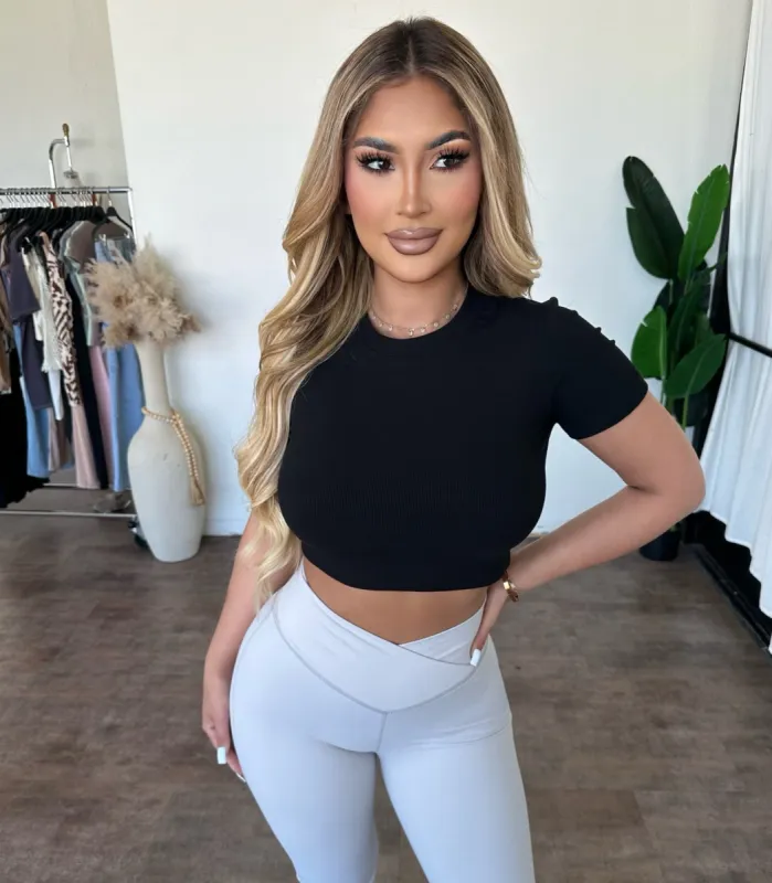 Kinley Top (Black) sold by OOTDFash