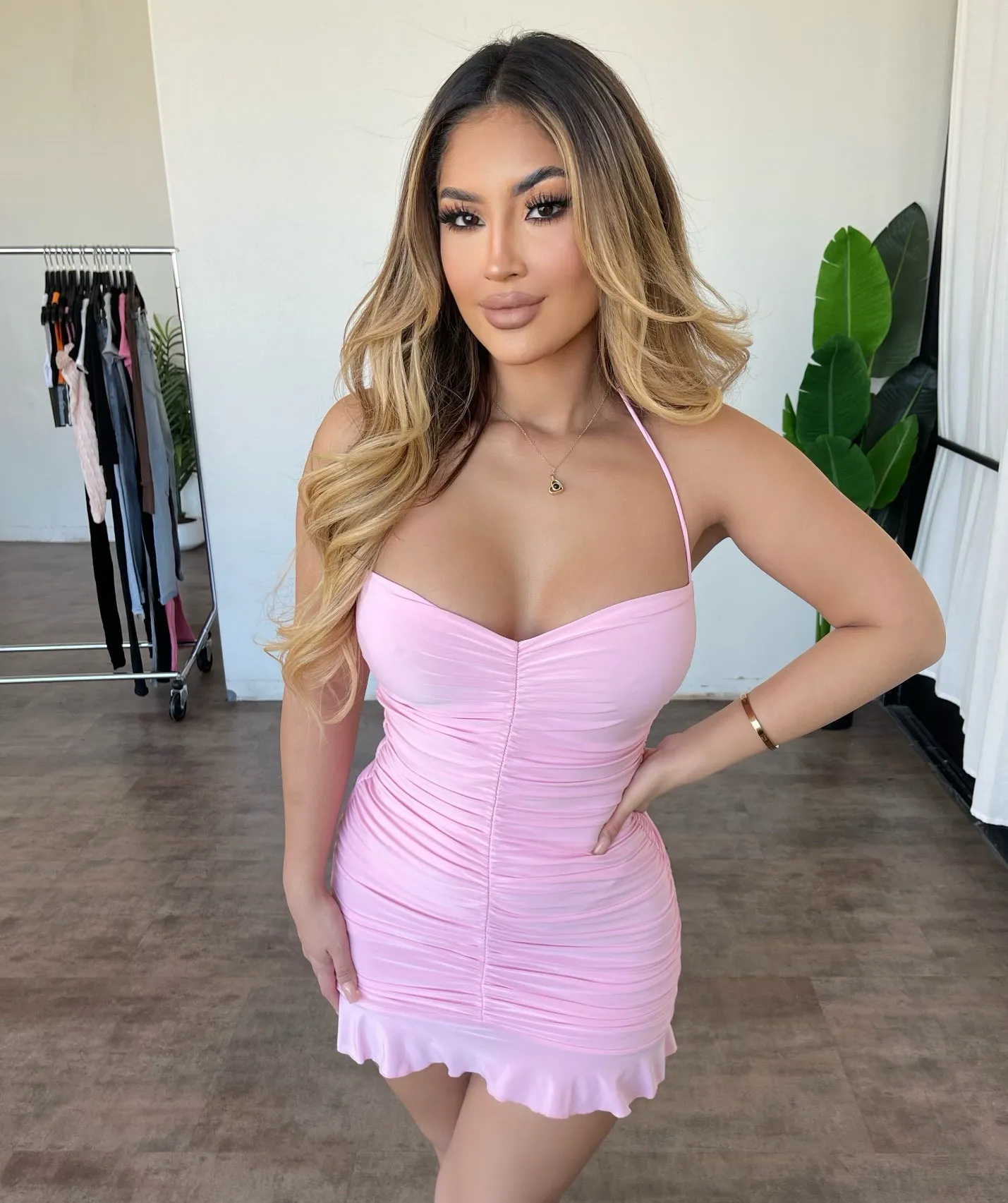 Daisy Dress(Pink) sold by OOTDFash