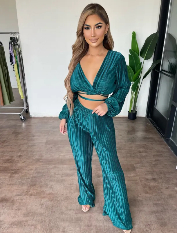 Marsha 2 Piece Set(Emerald) sold by OOTDFash