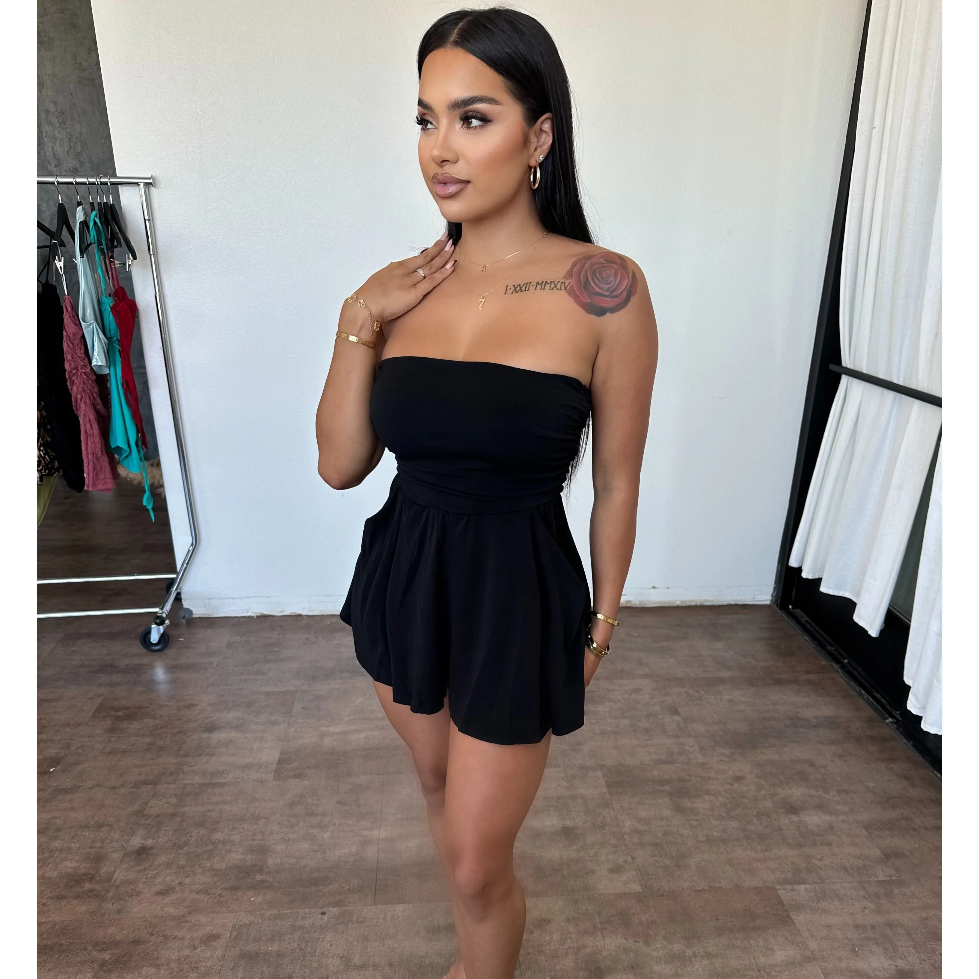 Ashley Romper(Black) sold by OOTDFash