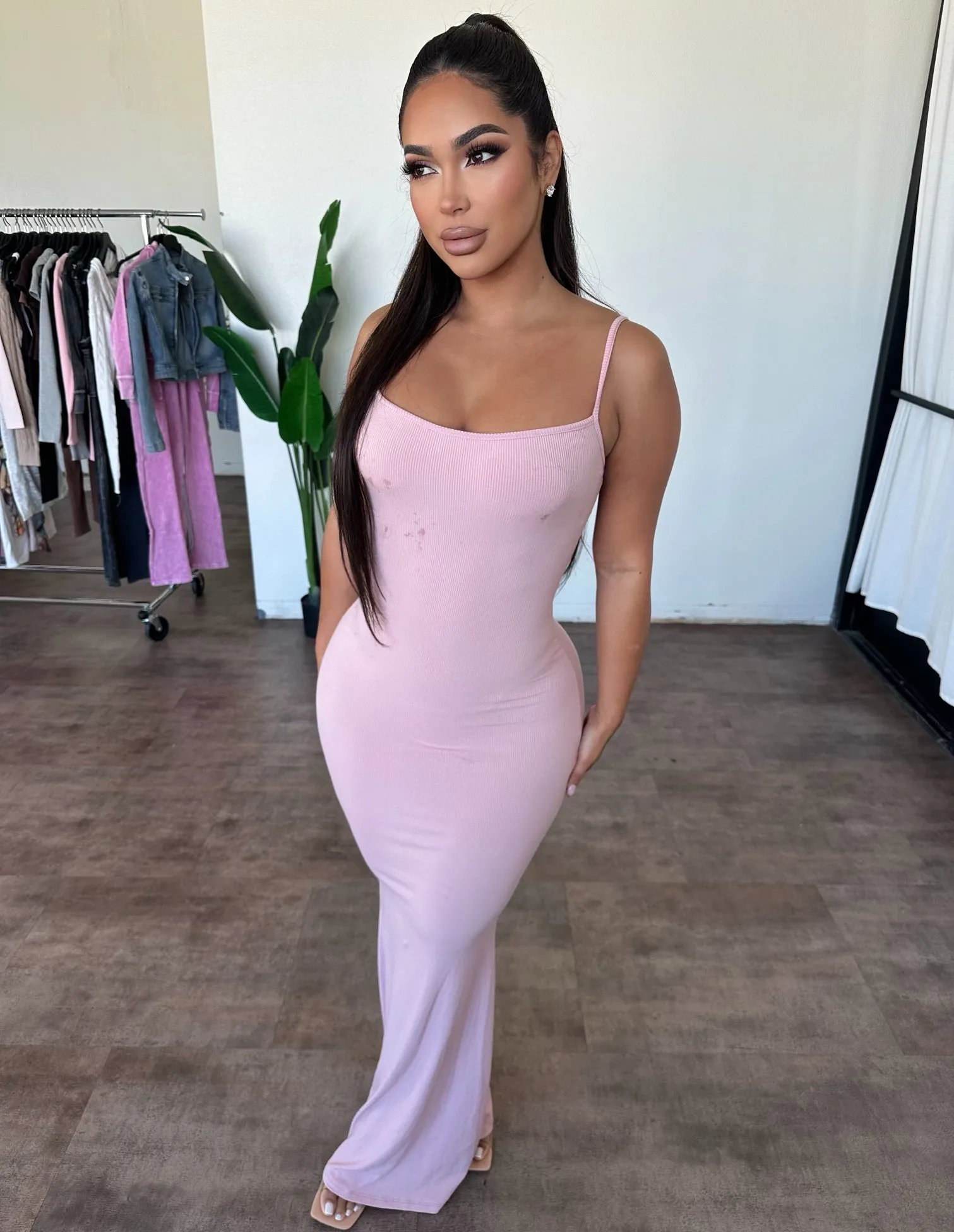 Savanah Dress (Rose) sold by OOTDFash