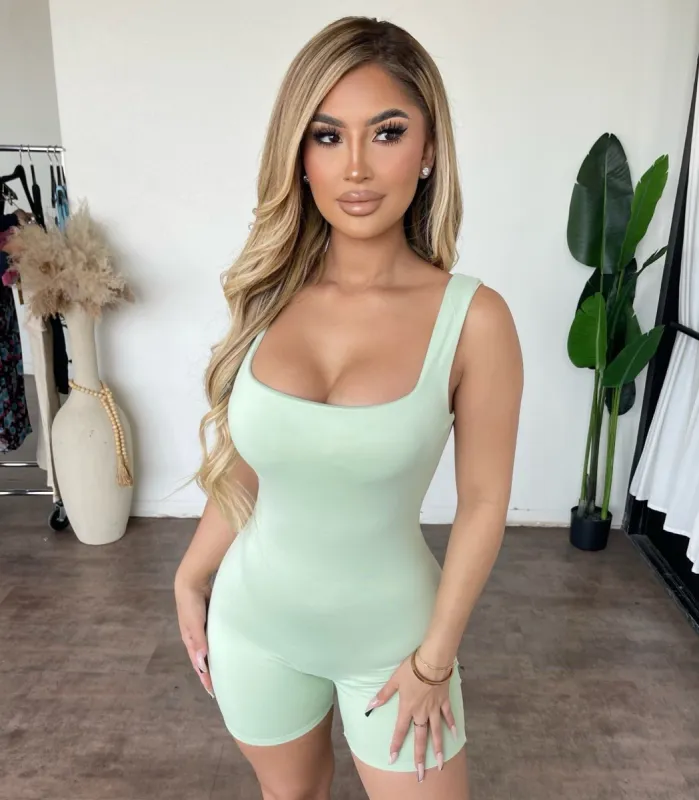 Maddie Romper(Sage) sold by OOTDFash