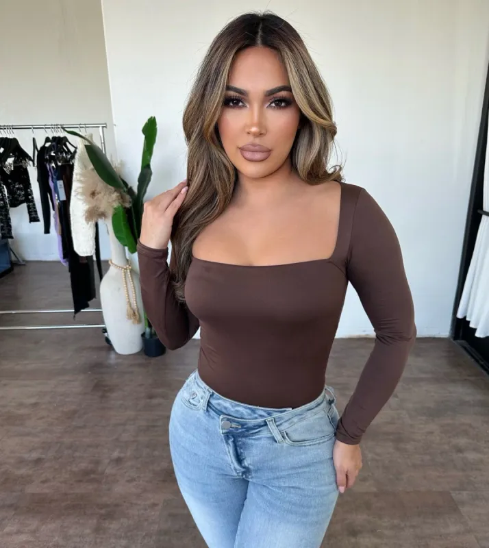 Tracy Top (Brown) sold by OOTDFash